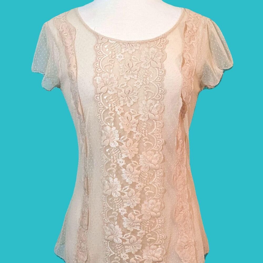 Forever-21 Women's Tan Shirt